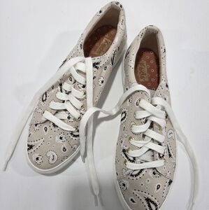 Paisley Print Women's Ked's Sneakers